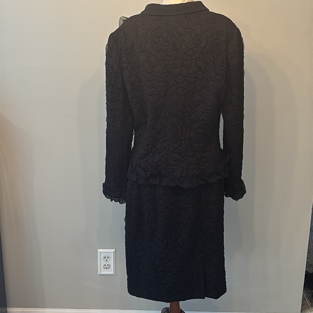Teri Jon Rickie Freeman Two Piece Skirt Set Size 14 - Picture 14 of 15